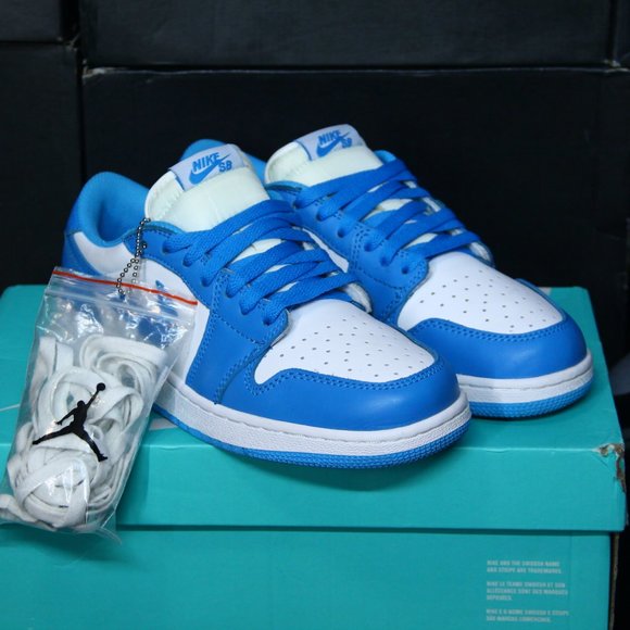 Nike SB x Air Jordan 1 Low "Erick Koston" UNC QS - Picture 2 of 14